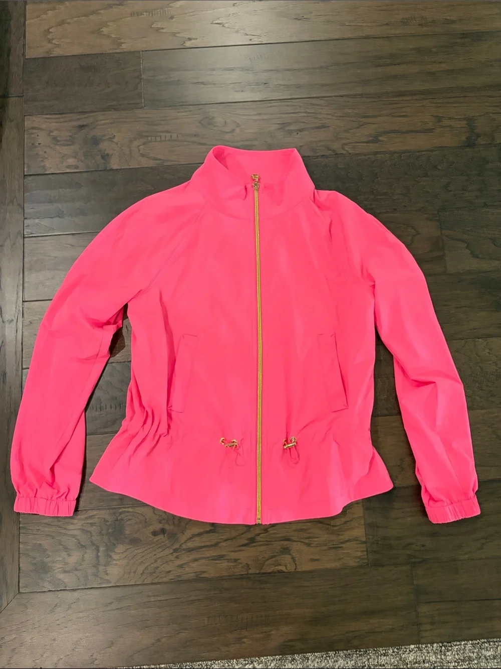 Lilly Pulitzer Islanna Lightweight Performance Full Zip Jacket Sz M - Picture 6 of 11